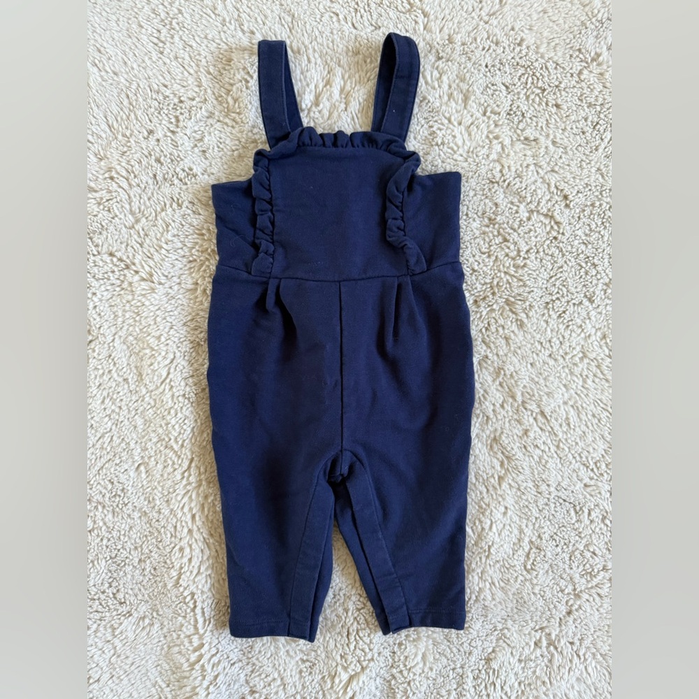 Janie and Jack Navy Romper - 6-12 months